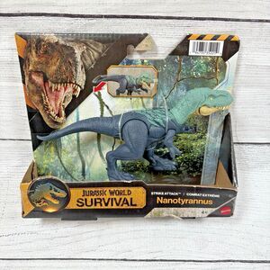 Jurassic World Survival Strike Attack NANOTYRANNUS Park Dinosaur Mattel